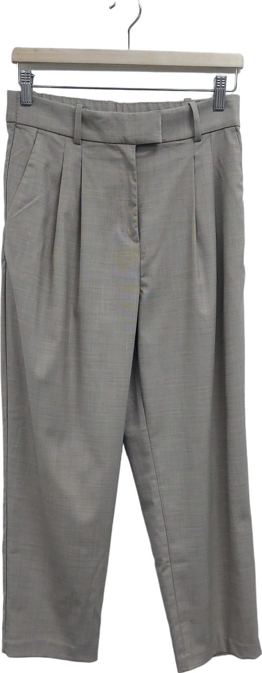 H&M Beige Wide Leg Trousers UK 10