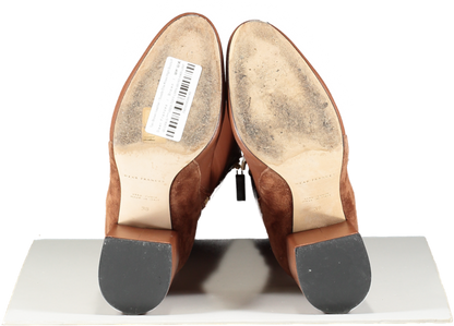 Dear Frances Tan Brown Leather / Suede Elle Knee High Boots UK 5 EU 38 👠