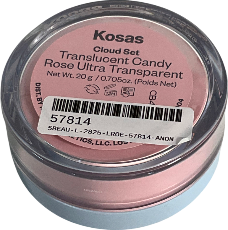 Kosas Cloud Set Translucent Loose Setting & Blurring Powder Rose 20g
