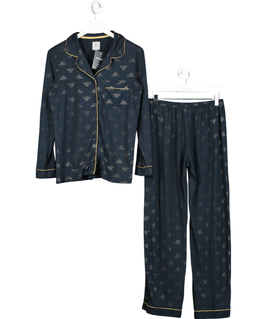 Chelsea Peers Blue Bee Print Pyjamas UK XS