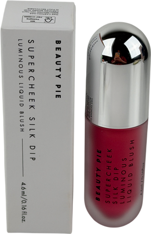 Beauty Pie Supercheek New In Silk Dip Luminous Liquid Blush Lotus 4.6ml