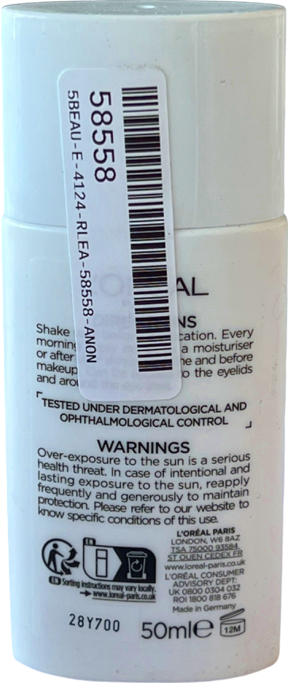 L'Oreal Revitalift Clinical Anti-UV Fluid SPF 50+ 50ml