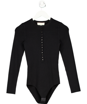 Sezane Black Billy Bodysuit UK S