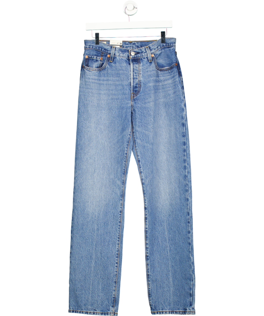 levis Blue 501 90's Mid Rise Jeans W28