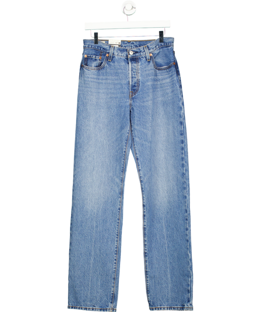 levis Blue 501 90's Mid Rise Jeans W28