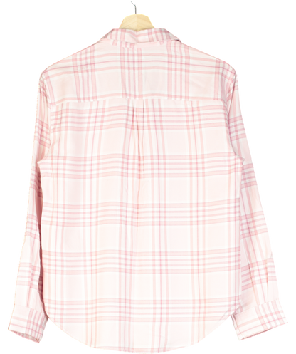 Hollister Pink Nightwear Flannel Shirt UK XS