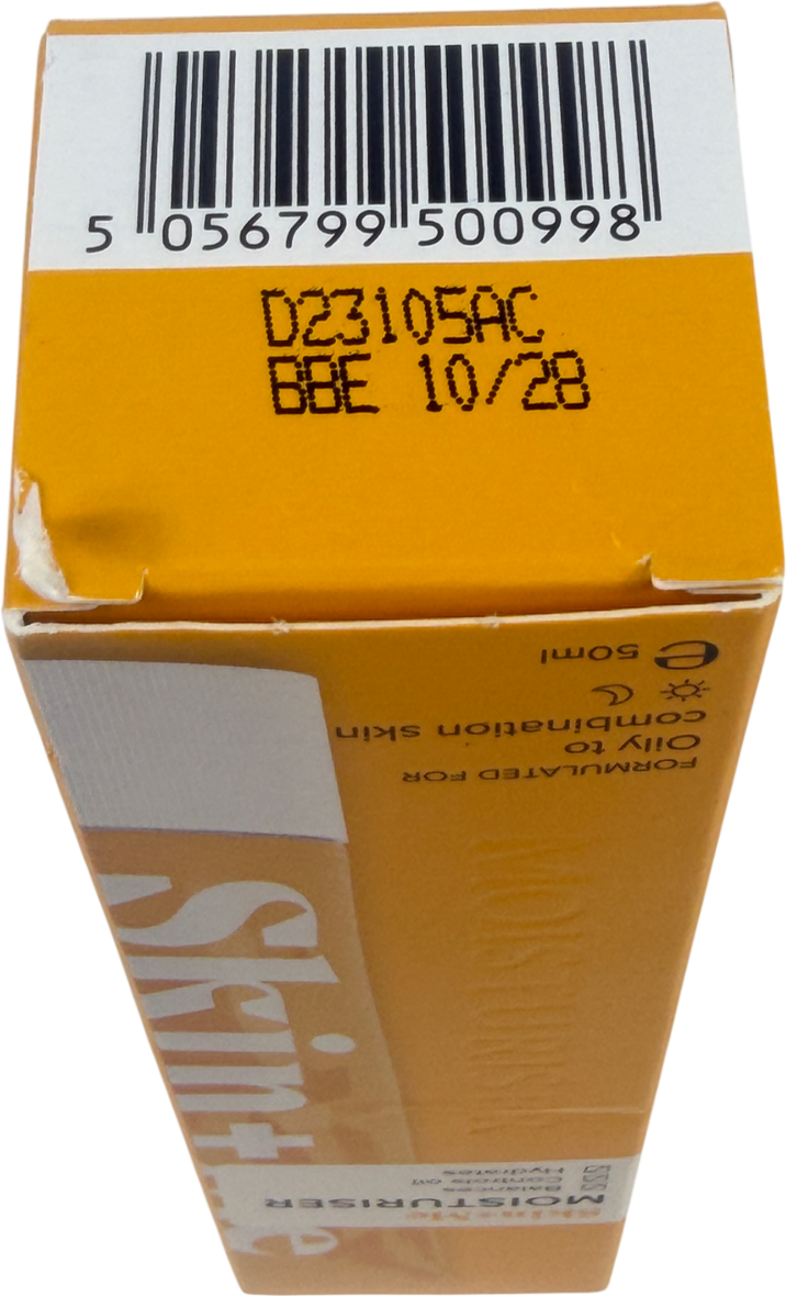 Skin+me Moisturiser For Oily To Combination Skin With Ceramides And Hyaluronic Acid 50ml