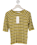 ZARA Multicoloured Striped T-shirt UK S