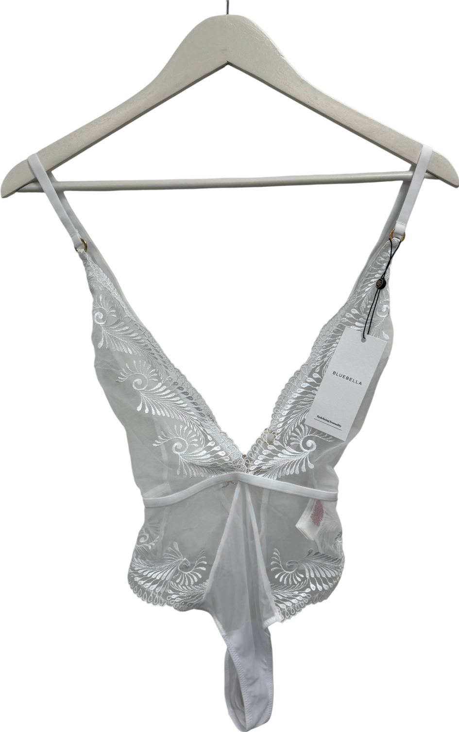 Bluebella Rafaela Soft Body White UK 8