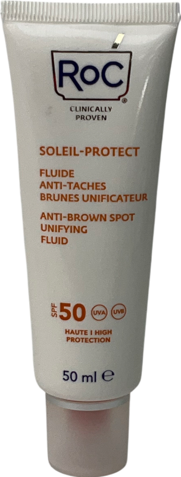 roc Soleil-protect Anti-wrinkle Smoothing Fluid Spf50 50ml