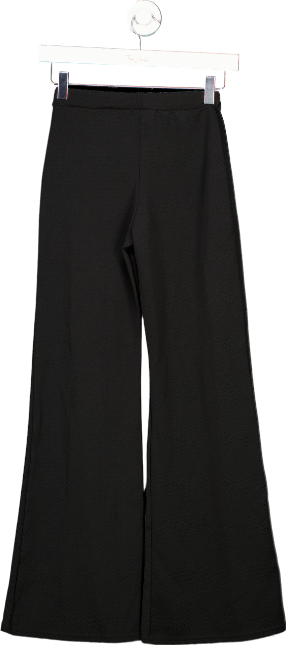 I Saw It First Black Wide Leg Trousers UK 8