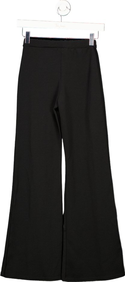 I Saw It First Black Wide Leg Trousers UK 8