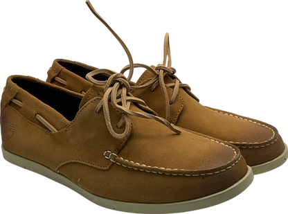 Timberland Nude Suede Boat Shoes UK 10 EU 44 👞