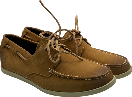 Timberland Nude Suede Boat Shoes UK 10 EU 44 👞