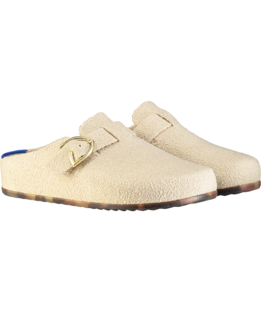 Rothy's Beige The Buckle Clog UK 5.5 EU 38.5 👠