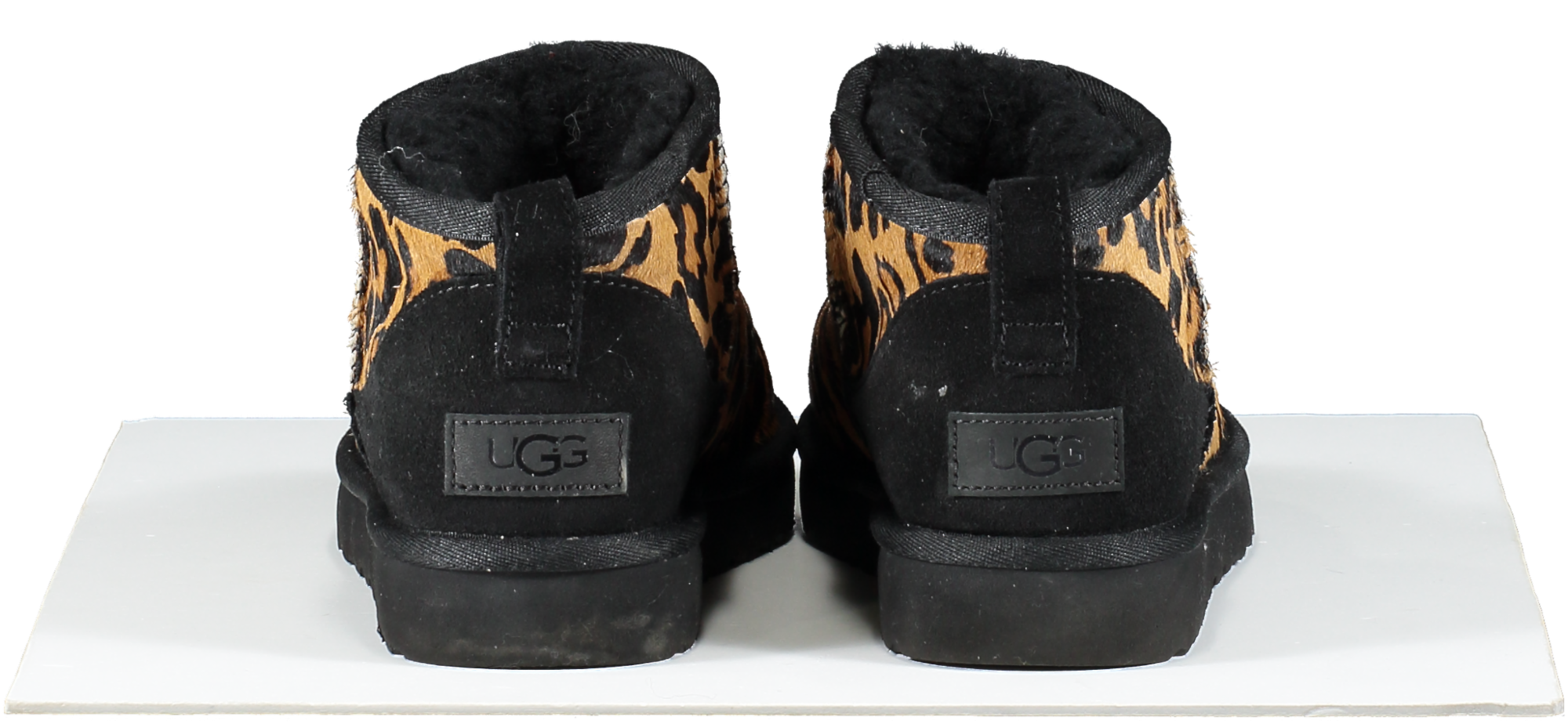 UGG Black Classic Ultra Mini Panther Womens Butterscotch Fashion Boot UK 5 EU 38 👠
