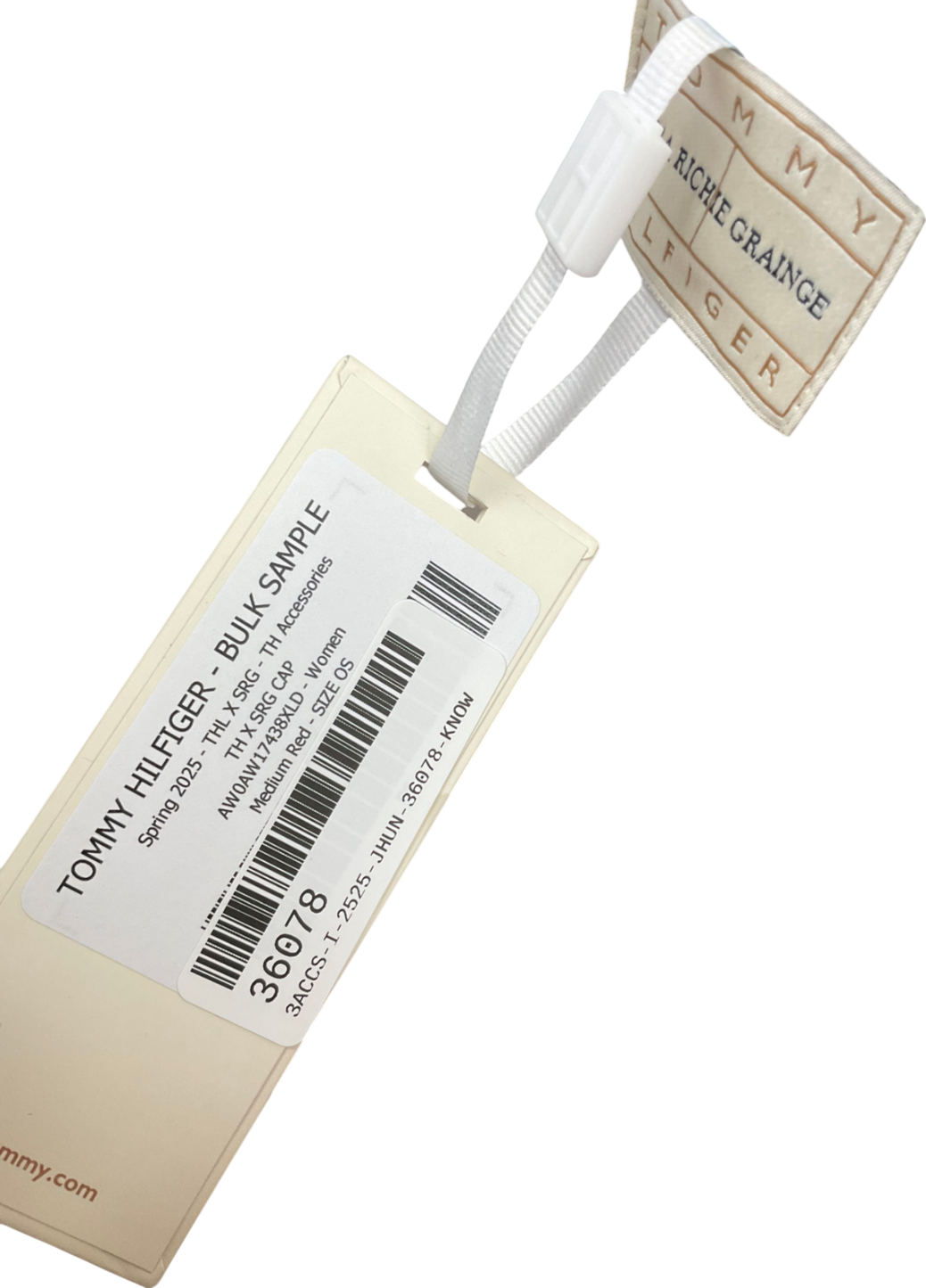 Tommy Hilfiger Red Spring 2025 Collection Cap UK M