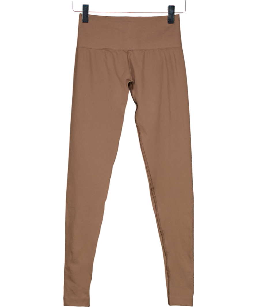 gymshark Brown Soft Sculpt Leggings UK XS