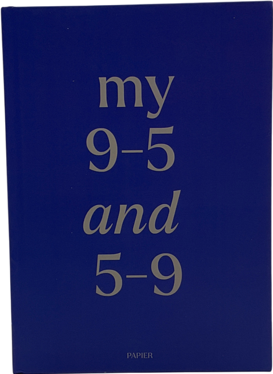 PAPIER Blue Wonder Undated Daily Diary