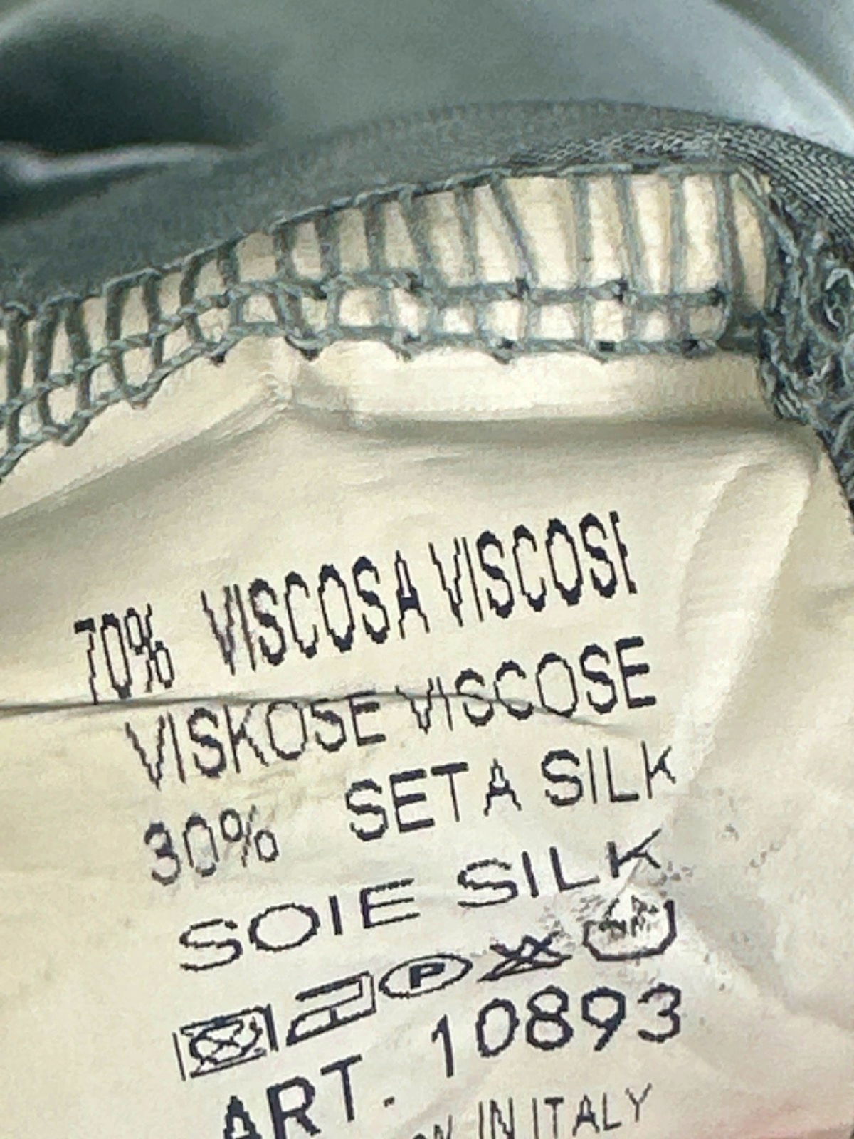 SILK-BLEND Green Tiered Maxi Dress