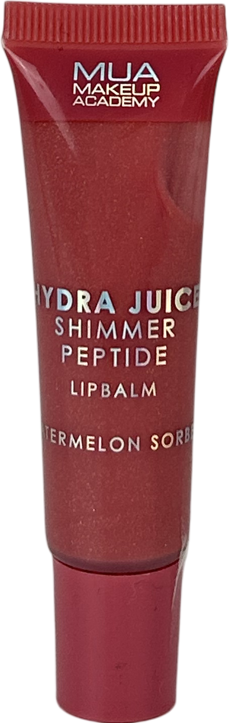 MUA Makeup Academy Hydra Juice Shimmer Peptide Lip Balm Watermelon Sorbet 10ml