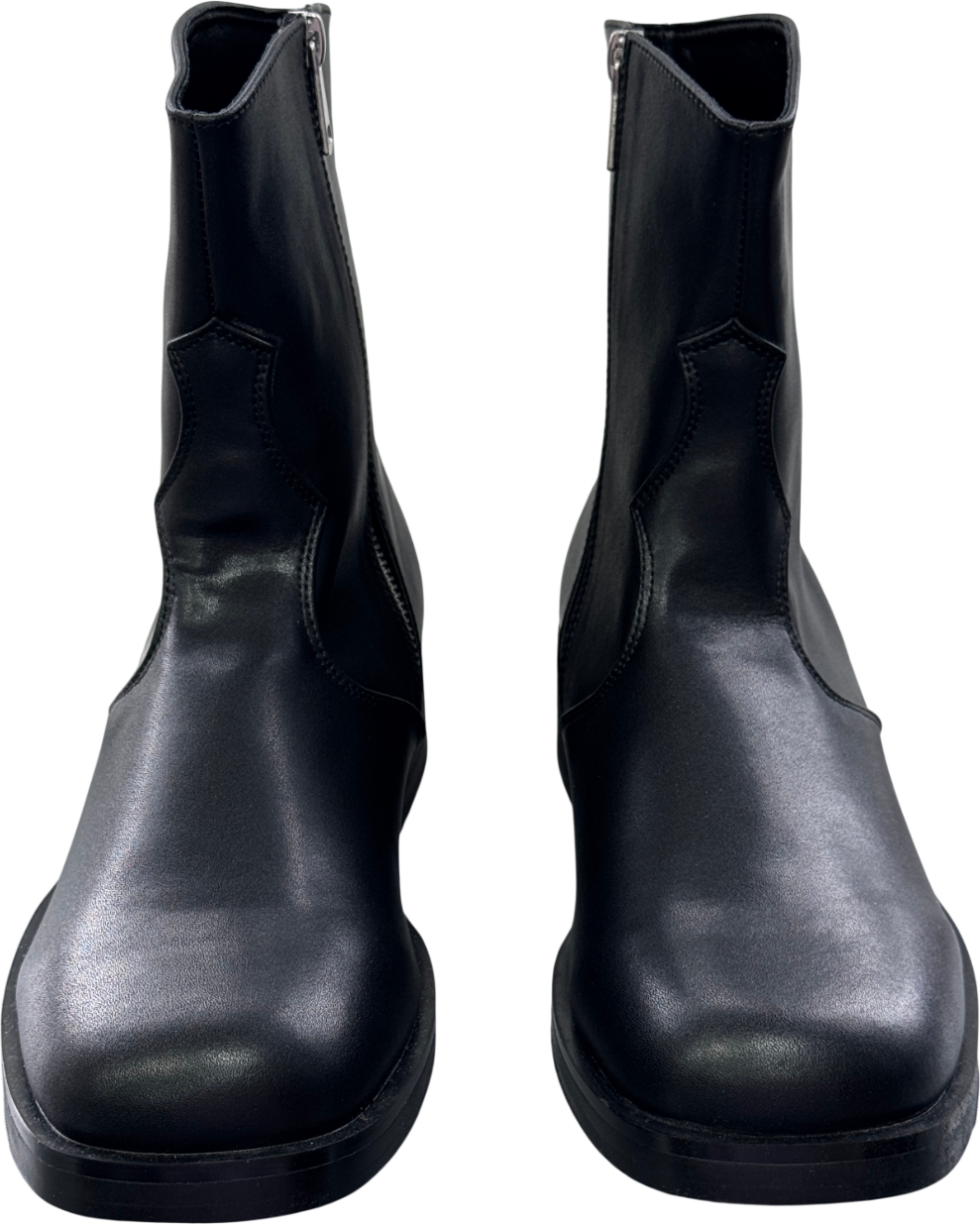 THE DENATURED The Warden Men's Classic Smart Boots - Black UK 9 EU 43 👞