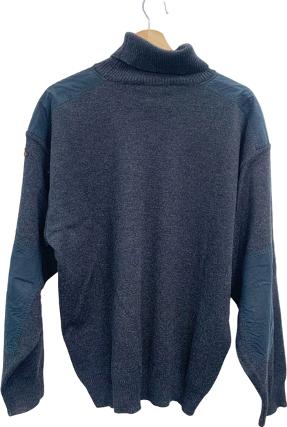 Paul & Shark Grey Turtleneck Jumper UK L