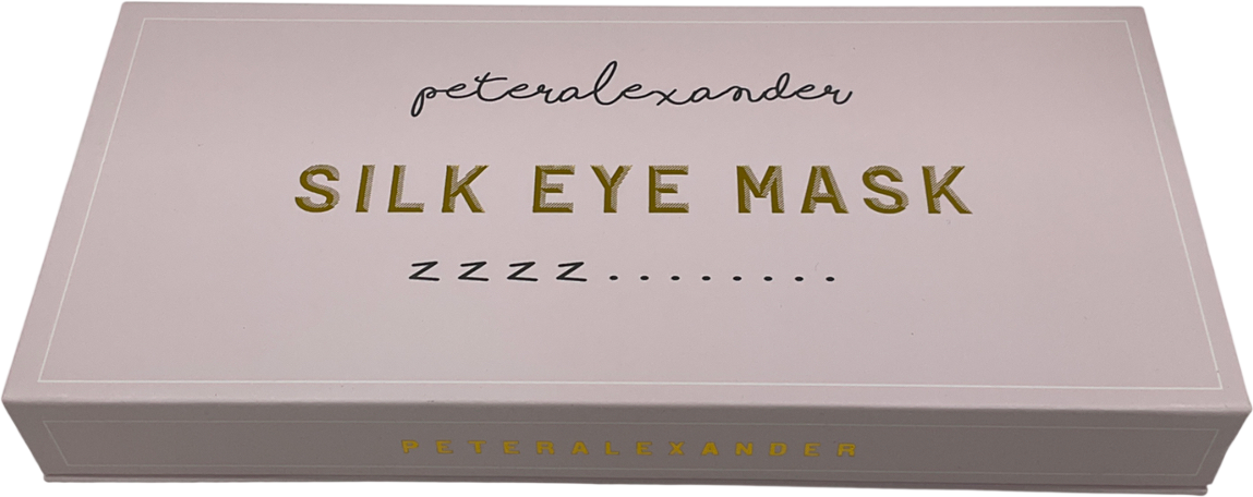 Peter alexander Mulberry Silk Eye Mask Pink One size