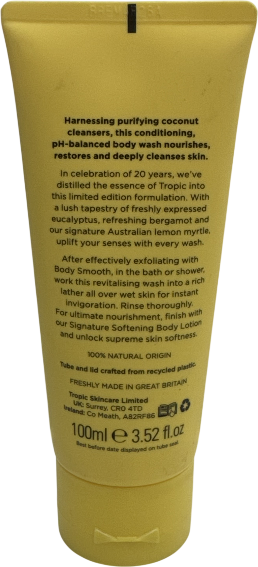 Tropic Signature Body Cleansing Cream 100ml