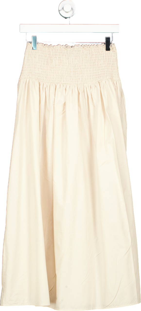 ASOS Design Cream Maxi Skirt UK S