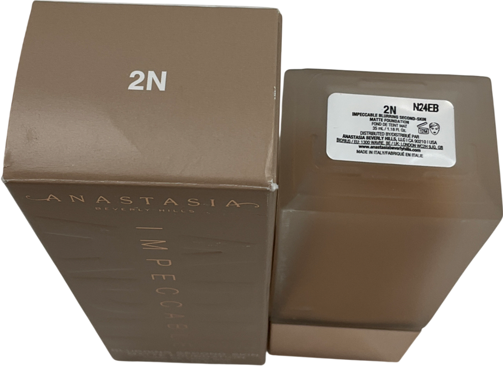 Anastasia Beverly Hills Impeccable Blurring Second Skin Matte Foundation 2n 35ml