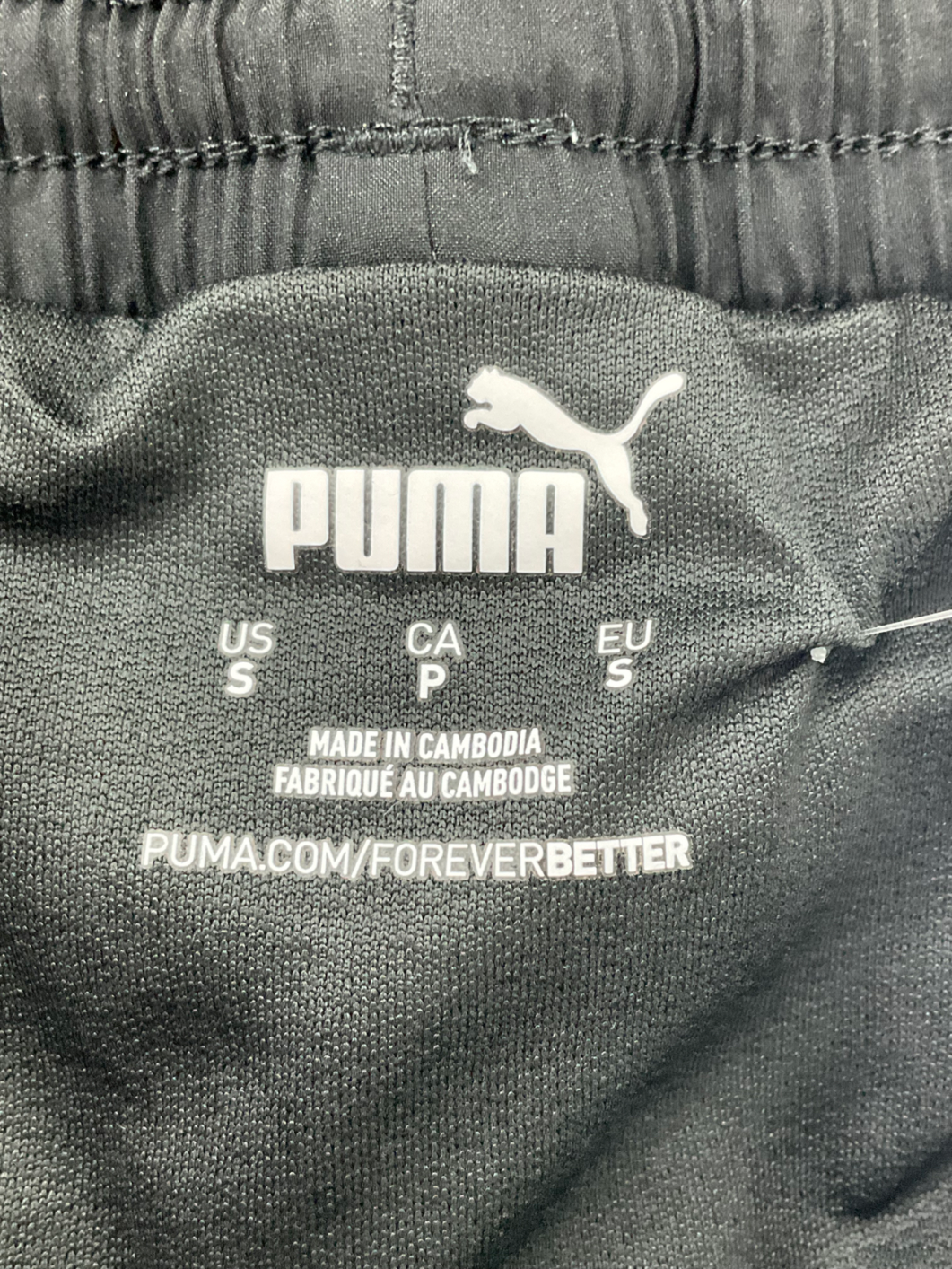 Puma Black Running Velocity 3 Inch Shorts UK S