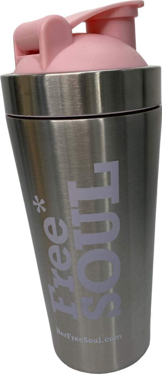 her Free Soul Grey Stainless Steel Shaker One Size