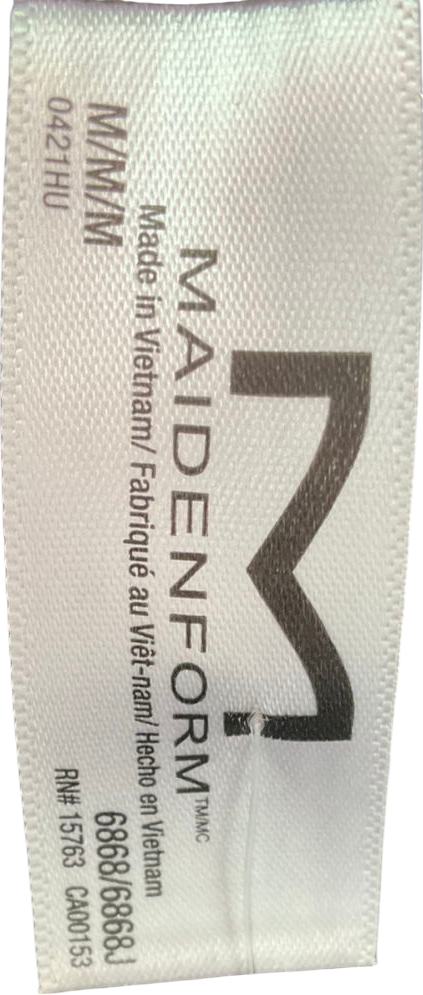 maidenform Black Ultra-firm Control Waist Cincher UK M