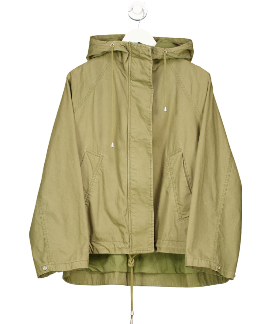 ZARA Green Oversized Lightweight Parka UK 8
