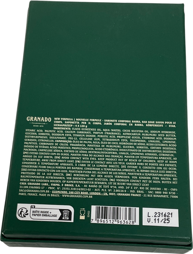 carioca Carioca Soap Set 4 X 120 G 120gx4