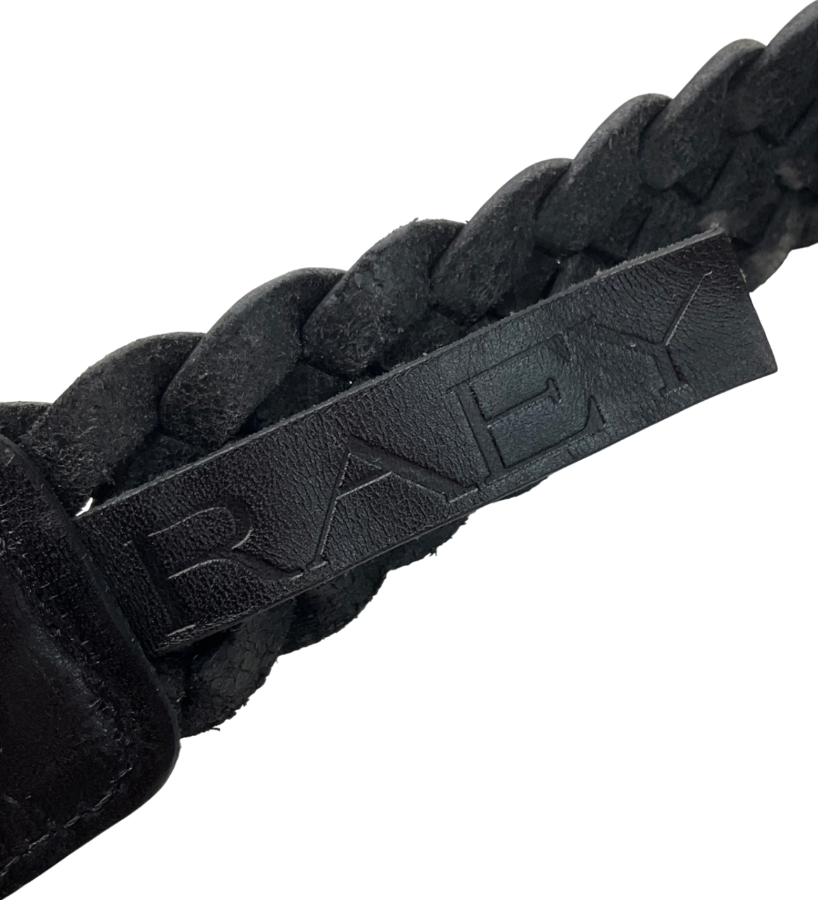 Raey Black Leather Belt One Size