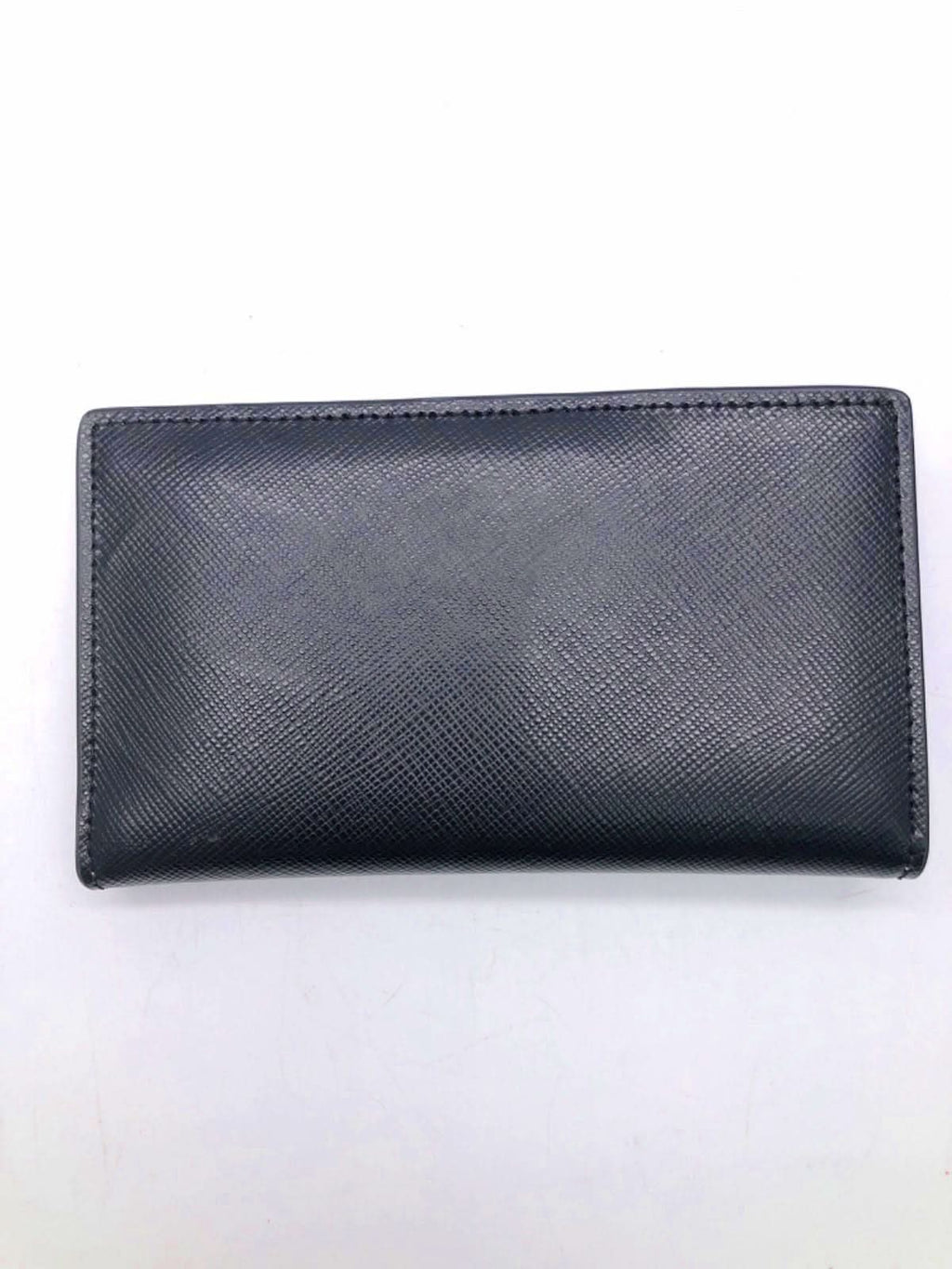 Kate Spade Black Leather Spencer Small Slim Bifold Wallet