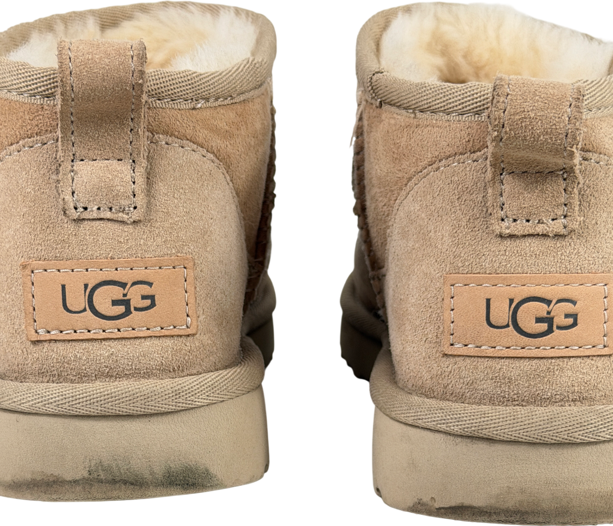 UGG Cream Classic Ultra Mini Boot Sand UK 5 EU 38