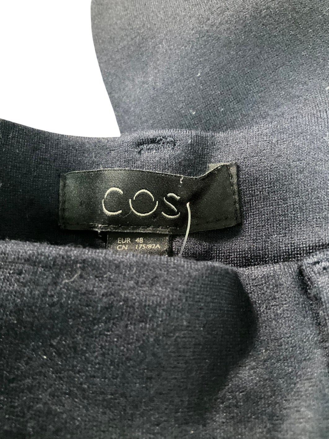 cos Blue Slim Fit Trousers UK M