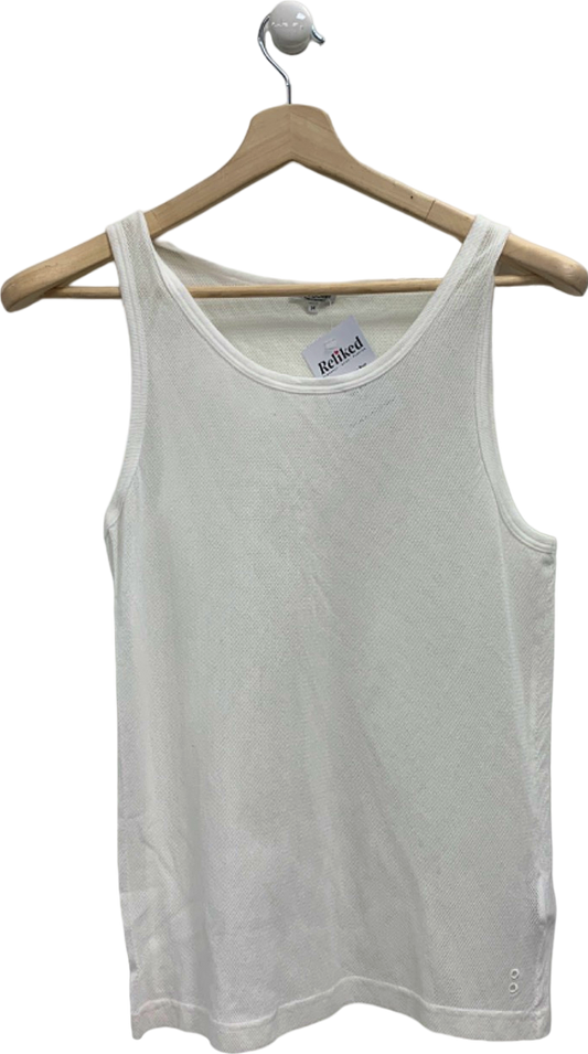 Ron Dorff White Sleeveless Top UK M