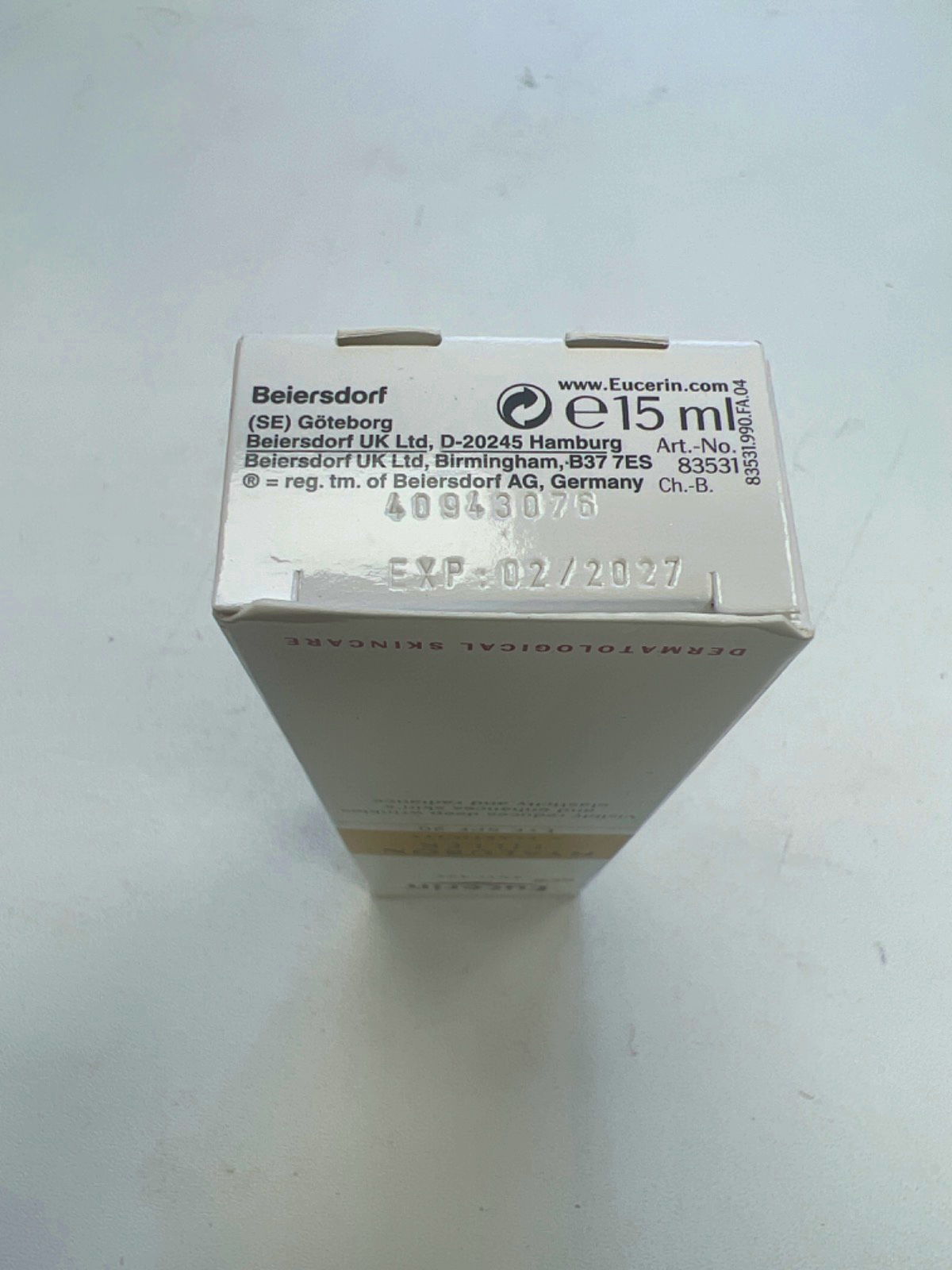 Eucerin Hyaluron-Filler + Elasticity Eye SPF 20 15ml