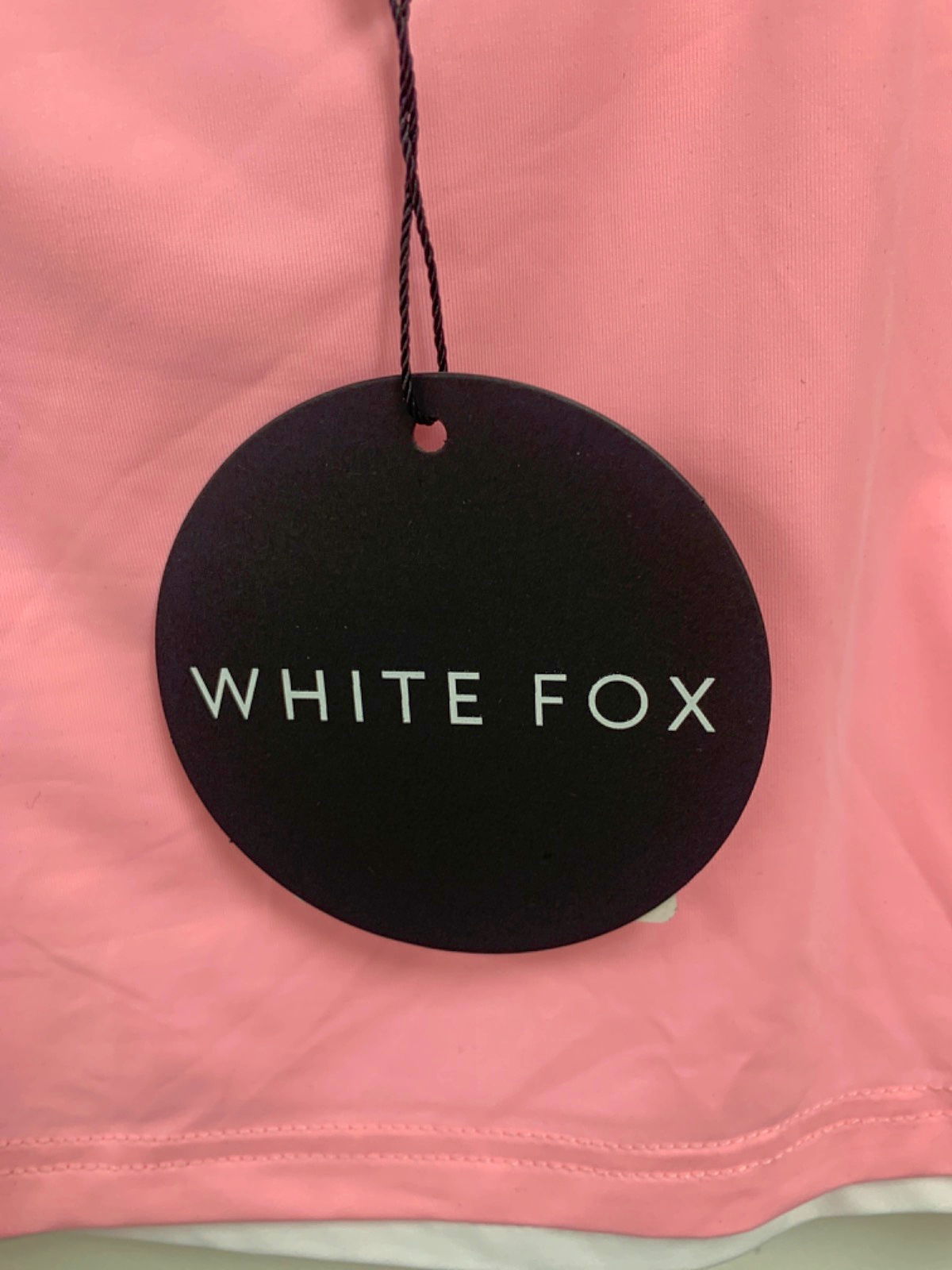White Fox Bubblegum Only Girl Top UK S