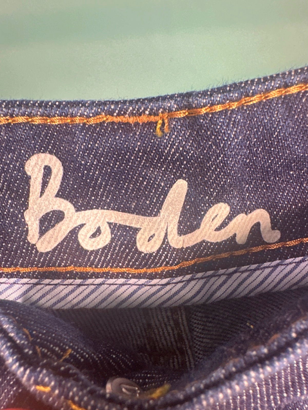 Boden Blue Bootcut Jeans 6R
