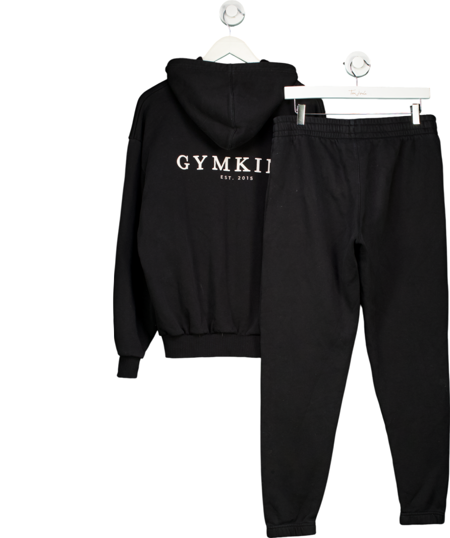 GYM KING Black Linear Fundamental Tracksuit UK M