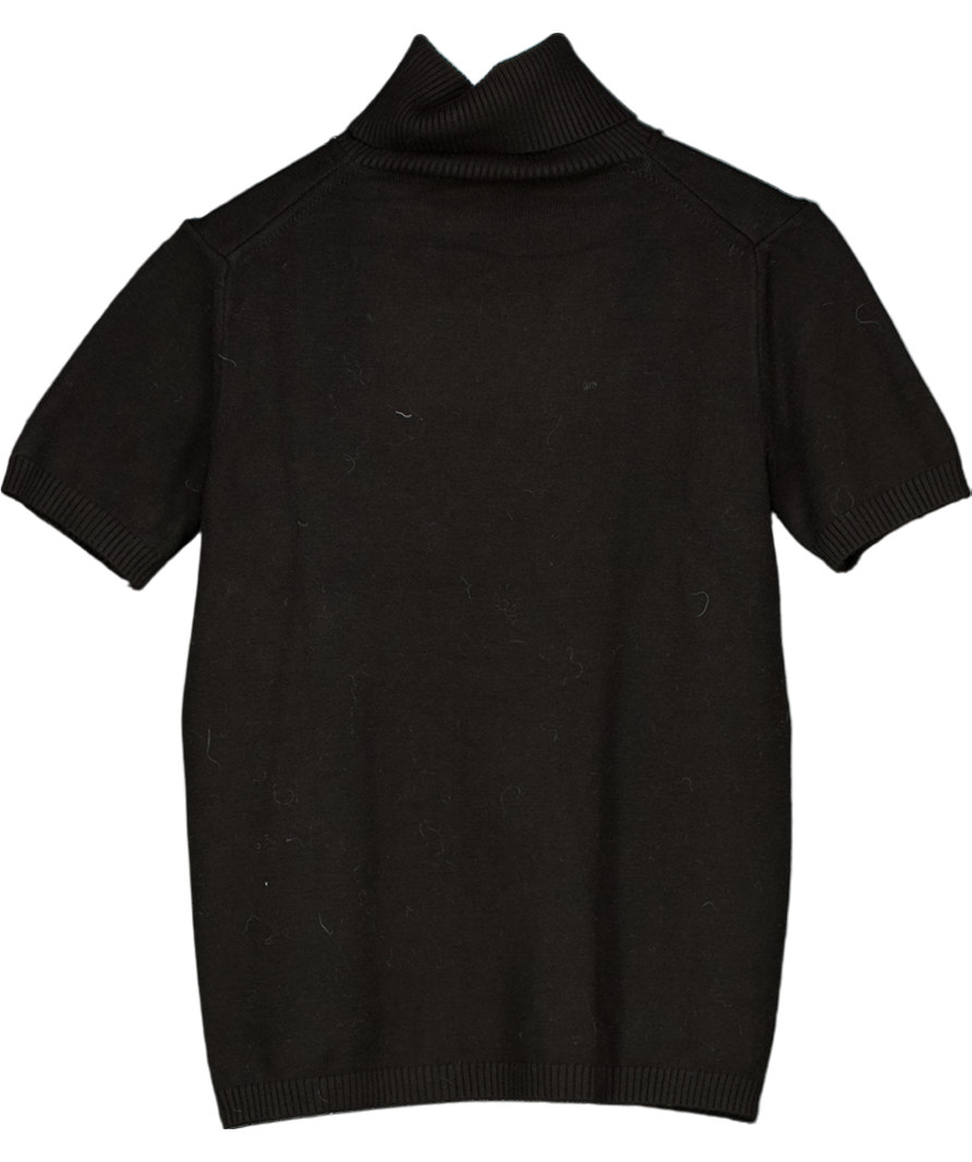 Law & co Black Lafee Short Sleeve Polo Neck One Size