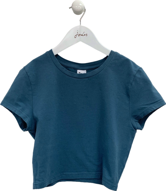 TNA Blue Cropped T-Shirt Kids S