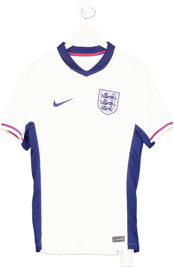 Nike White England Home Dri-FIT Football Shirt UK S