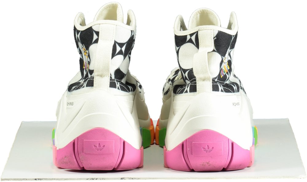 Adidas X Rich Mnisi Black/White Love Unites Trainers UK 9.5