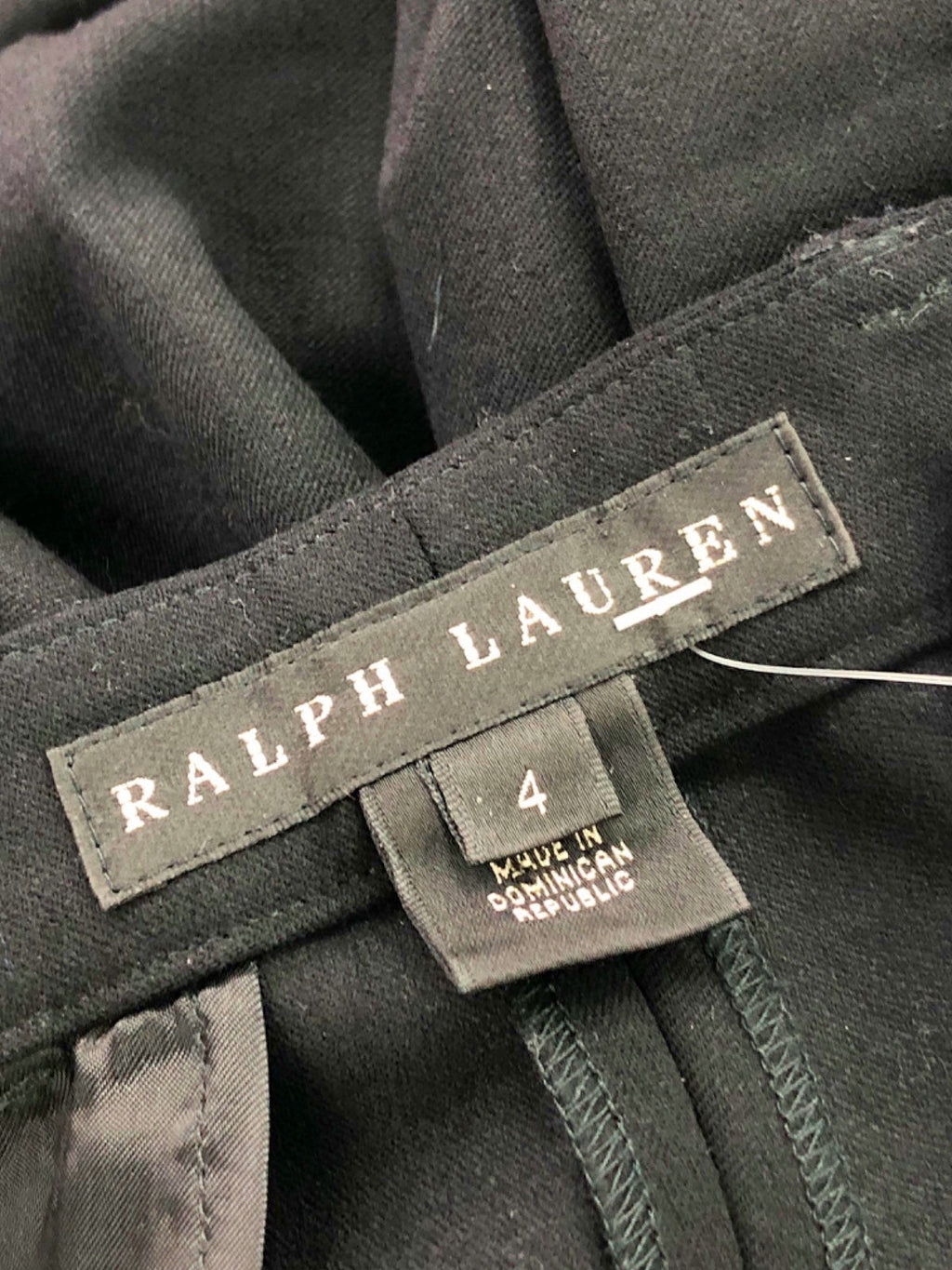 Ralph Lauren Black Tailored Trousers UK 8